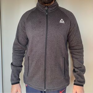 Men’s GERRY Grey Full-Zip Fleece